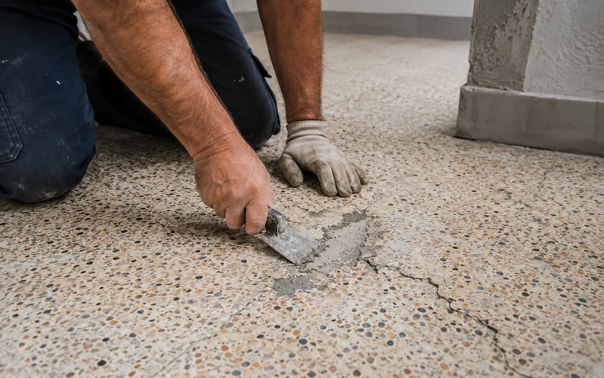 Terrazzo repair contractor